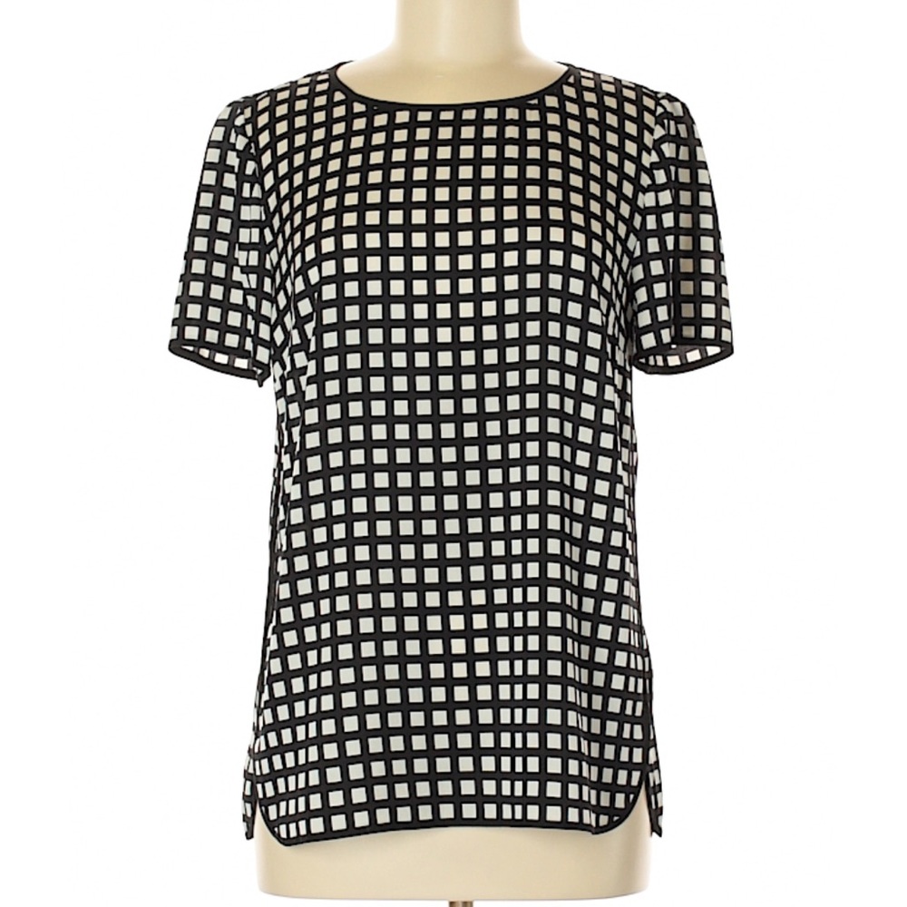 J. Crew short sleeve blouse size 8